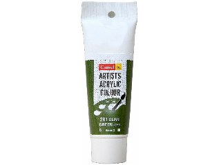 Camel Artist Acrylic Colors - Olive Green 120 ml